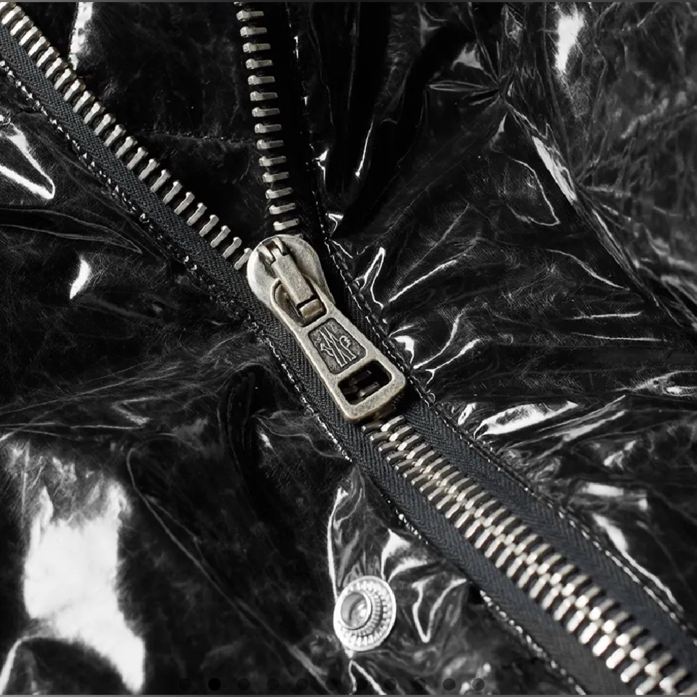 Moncler Genius x Palm Angels Snow Angels Tim puffer down jacket in black NWT - Picture 8 of 9
